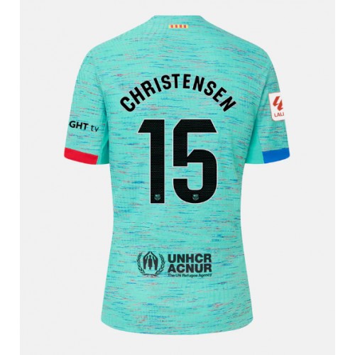 Pánský Fotbalový dres Barcelona Andreas Christensen #15 2023-24 Třetí Krátký Rukáv